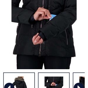 Obermeyer Women's Midnight Black Puffer Jacket